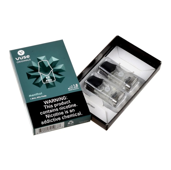 VUSE Alto Pods Menthol ZiiP Pods In Stock Compatible Juul Low Price