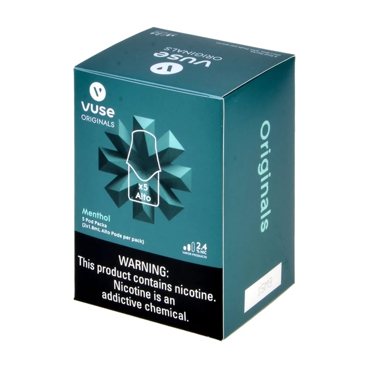VUSE Alto Pods Menthol ZiiP Pods In Stock Compatible Juul Low Price